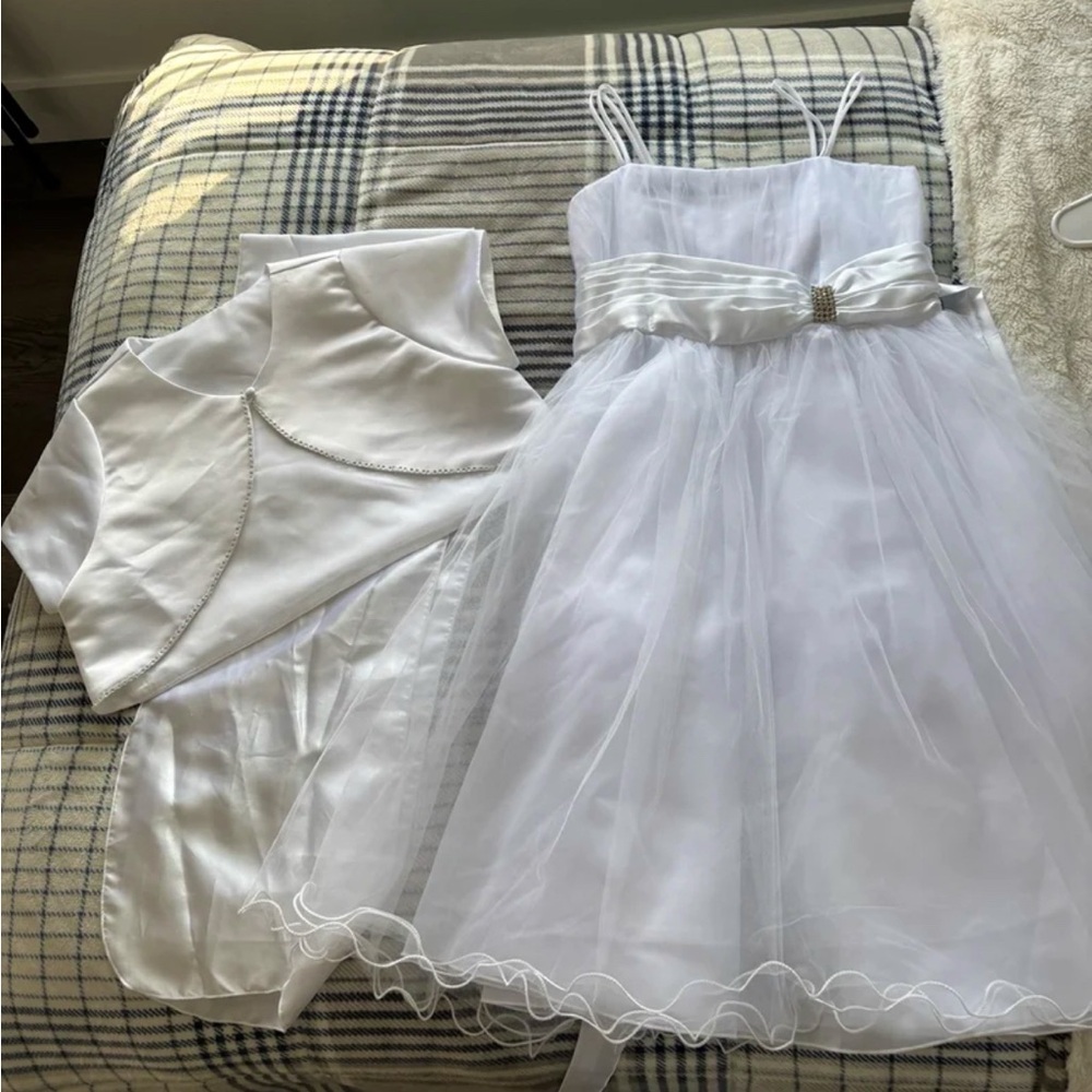 Joykids White Dress